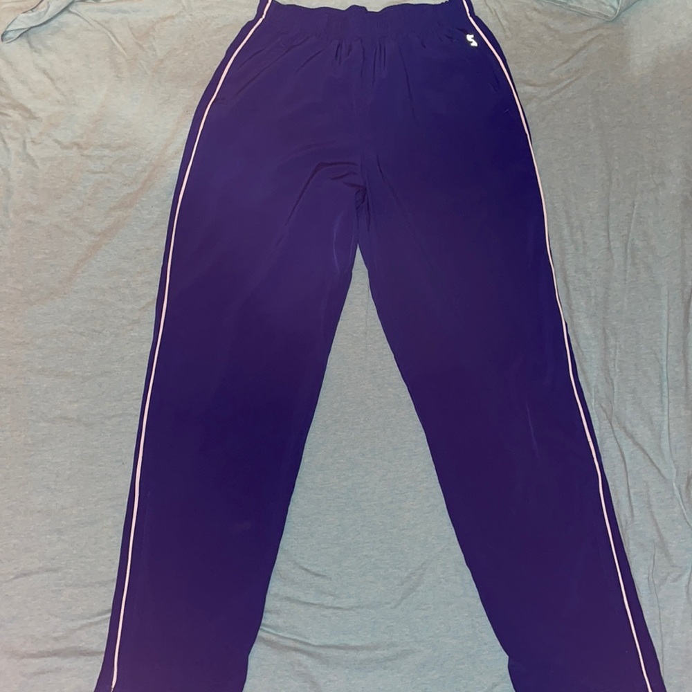 Royal blue athletic pants
